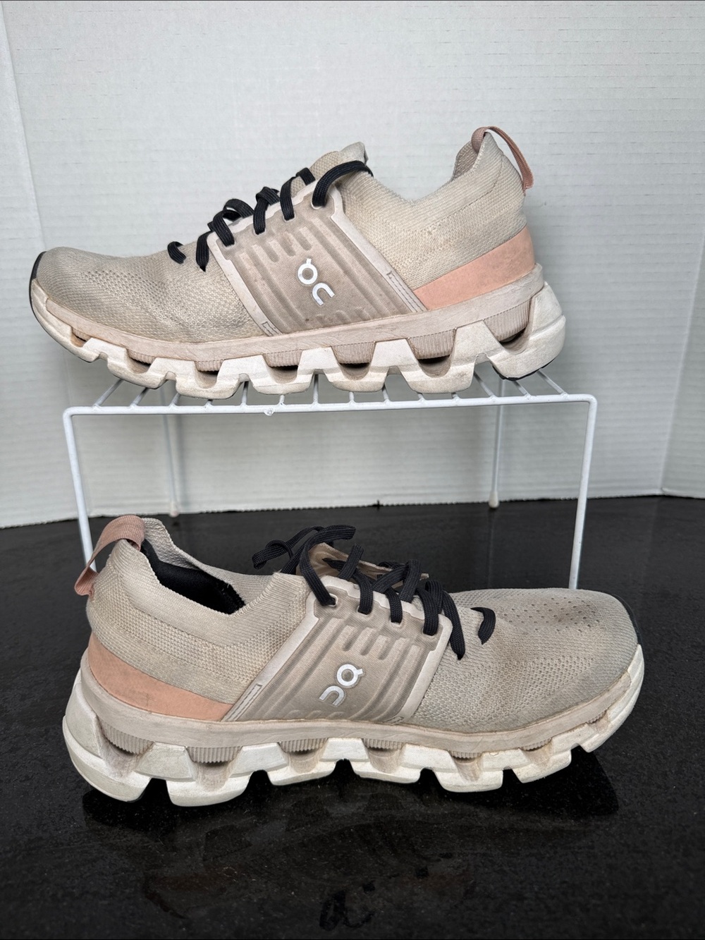 On Running Cloudswift 3 Women's Sneakers Ivory Rose Size 7.5 - Picture 3 of 10